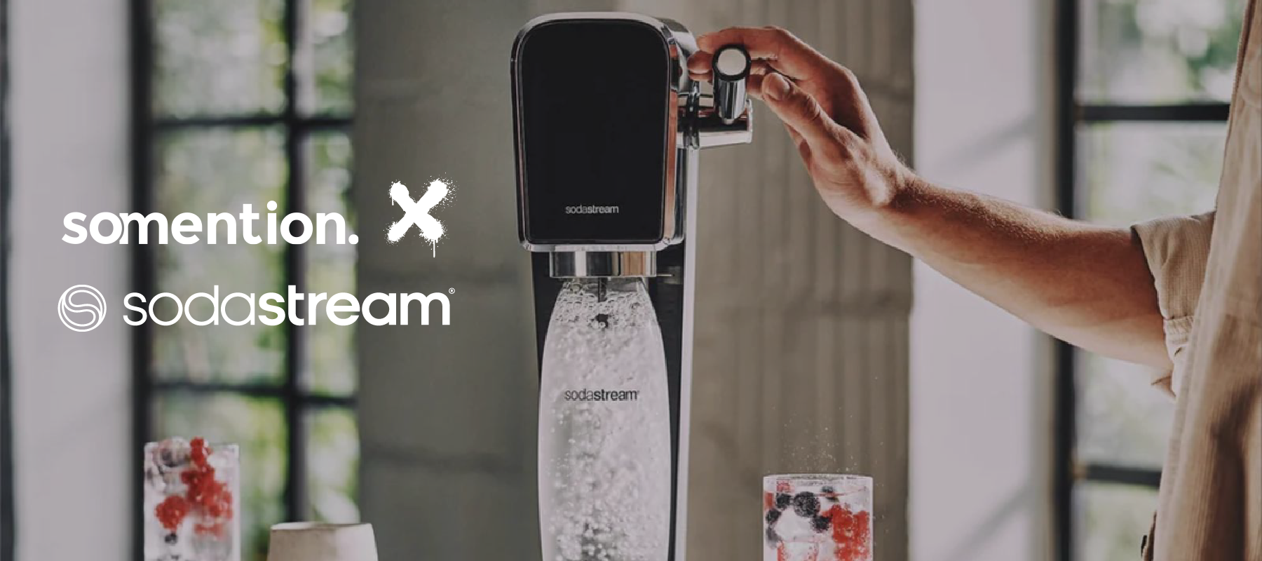 SodaStream Benelux chooses Somention for their influencer campaigns